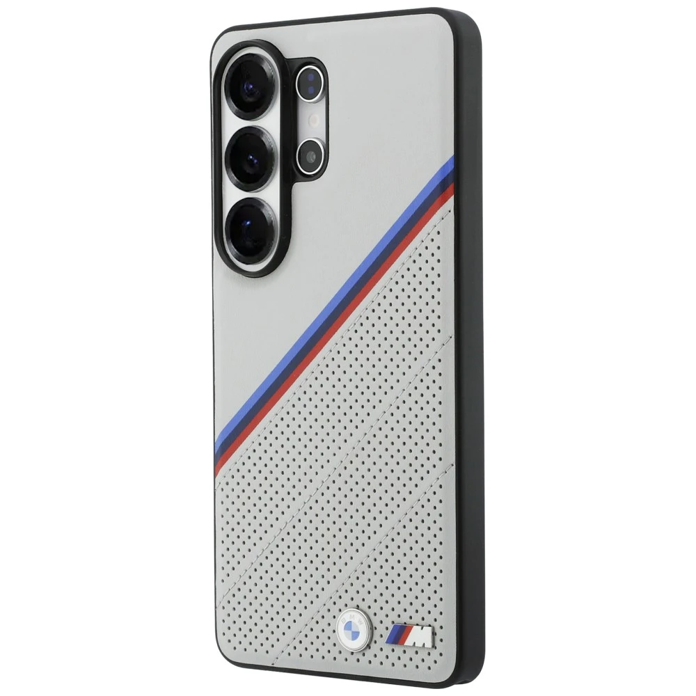 BMW trispalvis metalinis logotipas „MagSafe“ dėklas, skirtas „Samsung Galaxy S26 Ultra“, pilkas aprašymas - Prekės nuotrauka