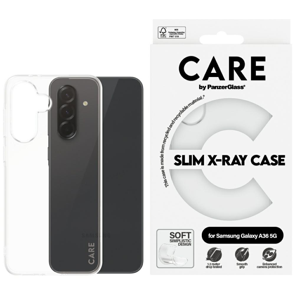 Panzer Glass CARE by PanzerGlass Fashion X-Ray Samsung Galaxy A36 5G dėklas telefonui skaidrus aprašymas - Prekės nuotrauka Panzer Glass CARE by PanzerGlass Fashion X-Ray Samsung Galaxy A36 5G dėklas telefonui skaidrus aprašymas - Prekės nuotrauka