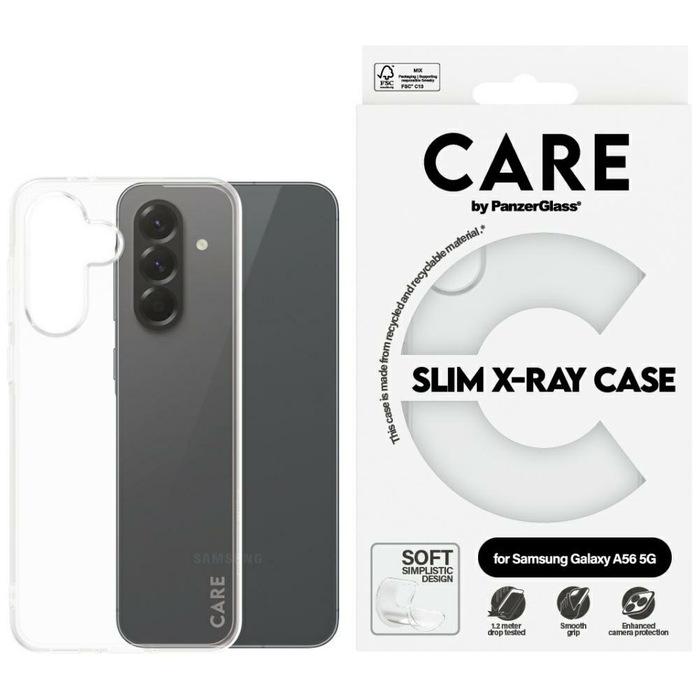 Panzer Glass CARE by PanzerGlass Fashion X-Ray Samsung Galaxy A56 5G dėklas telefonui skaidrus aprašymas - Prekės nuotrauka Panzer Glass CARE by PanzerGlass Fashion X-Ray Samsung Galaxy A56 5G dėklas telefonui skaidrus aprašymas - Prekės nuotrauka