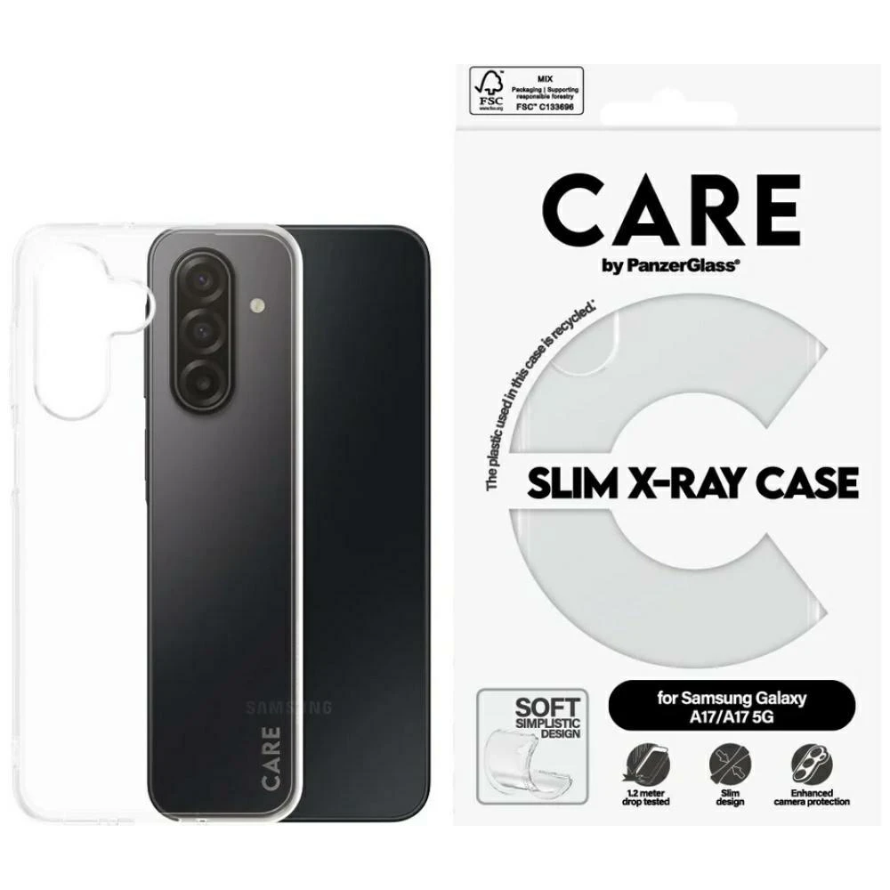 Panzer Glass Dėklas CARE by PanzerGlass Fashion X-Ray do Samsung Galaxy M17 5G / A17 / A17 5G permatomas aprašymas - Prekės nuotrauka Panzer Glass Dėklas CARE by PanzerGlass Fashion X-Ray do Samsung Galaxy M17 5G / A17 / A17 5G permatomas aprašymas - Prekės nuotrauka