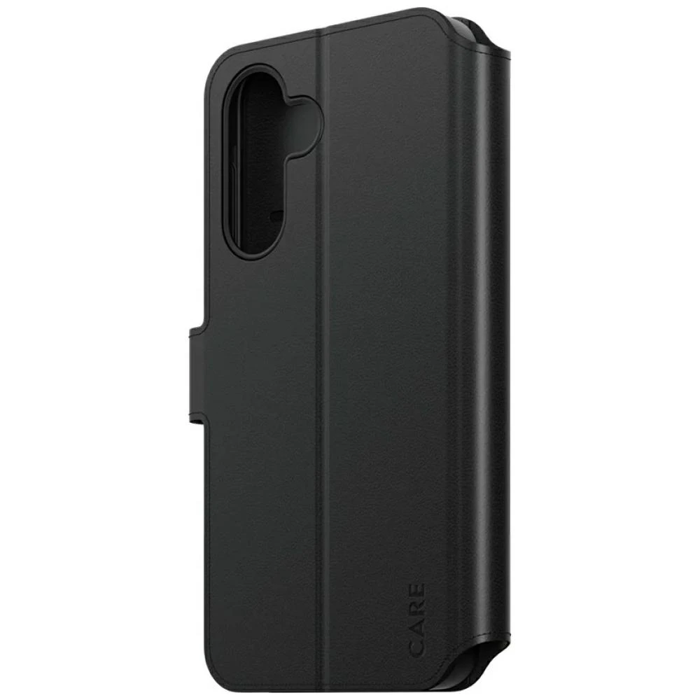 Panzer Glass „CARE by PanzerGlass“ piniginės dėklas su M formos atramėle, skirtas „Samsung Galaxy M17 5G / A17 / A17 5G“, juodas aprašymas - Prekės nuotrauka