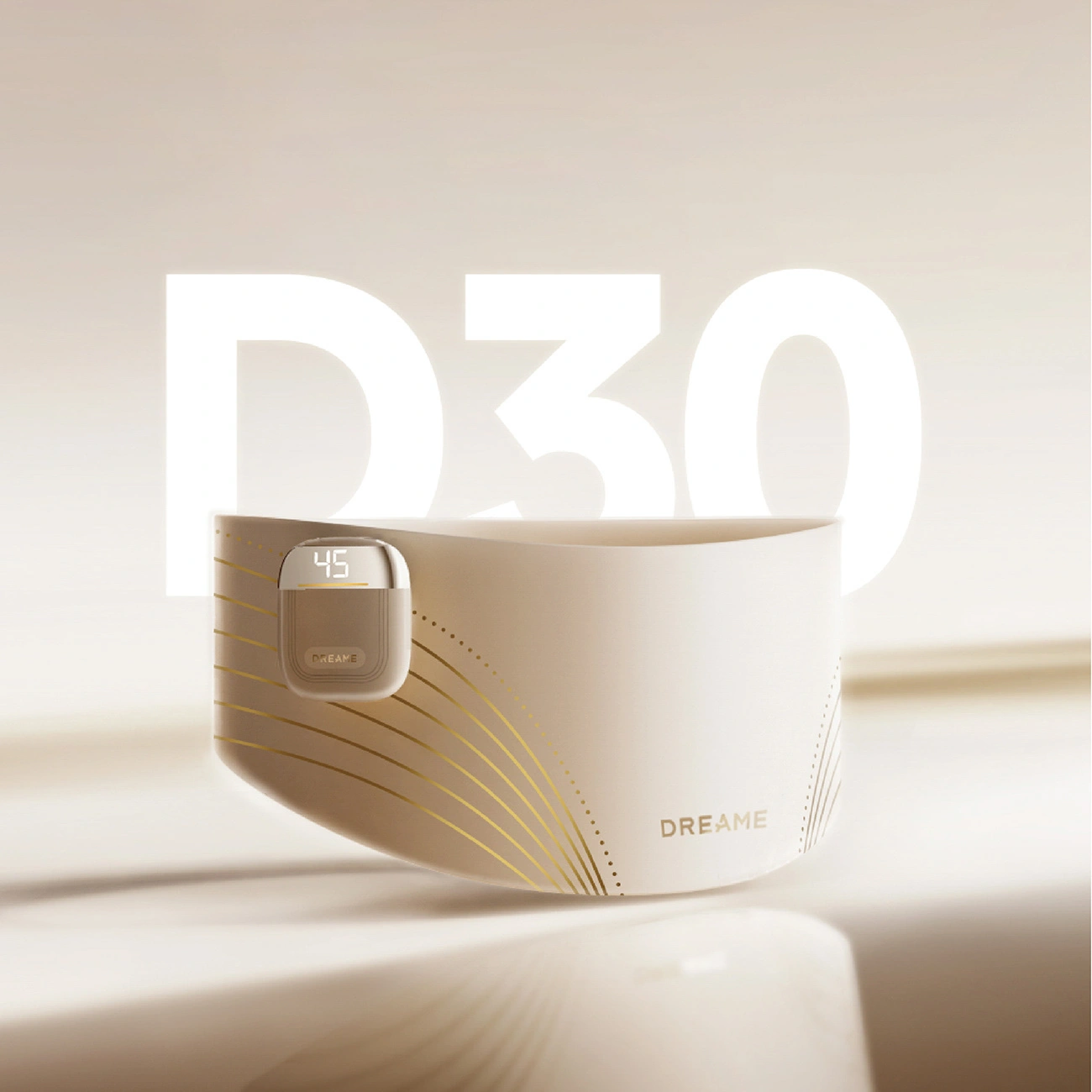 Dreame D30 Waist Massager - Gold aprašymas - Prekės nuotrauka