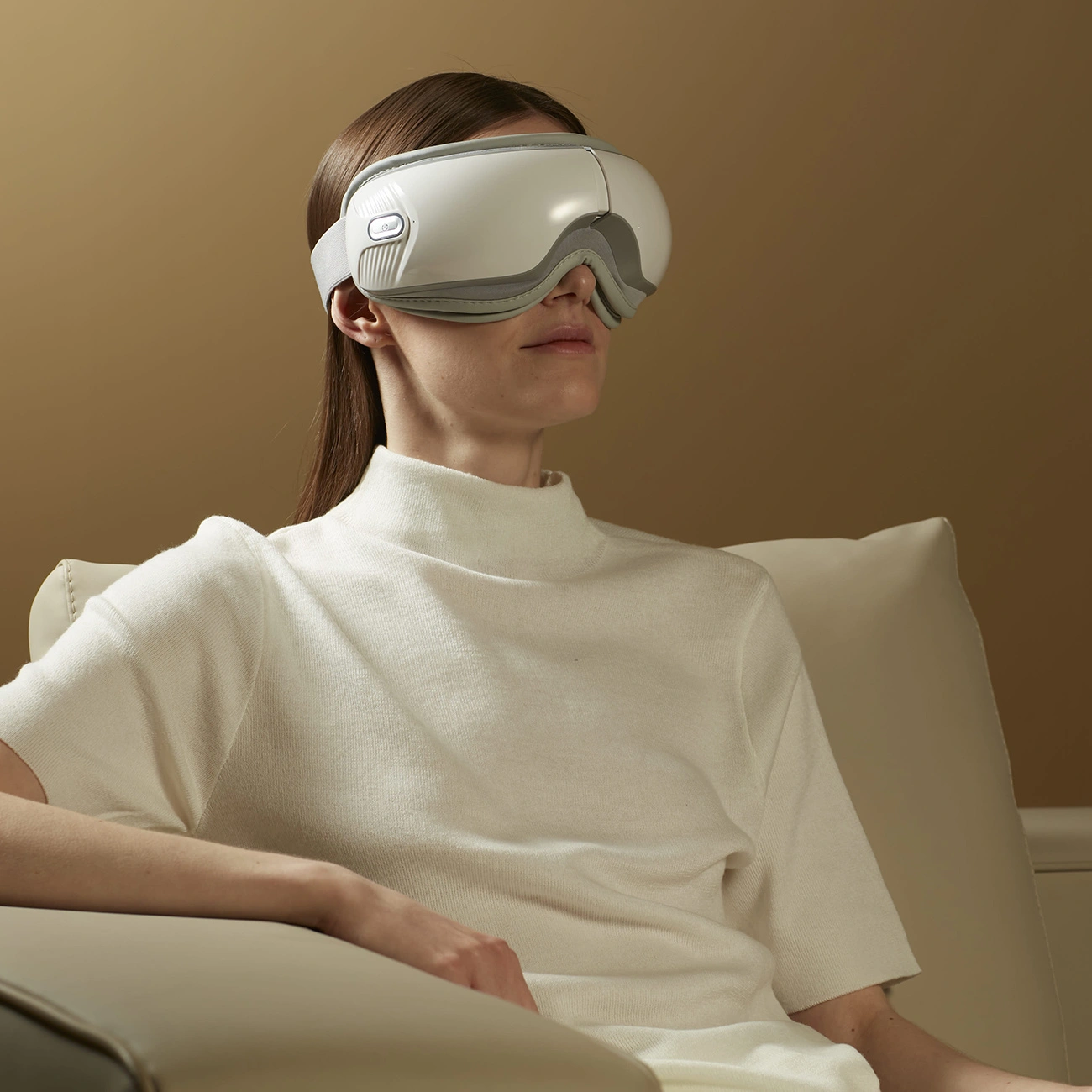 Dreame E30 Eye Massager - rusvai gelsvas aprašymas - Prekės nuotrauka