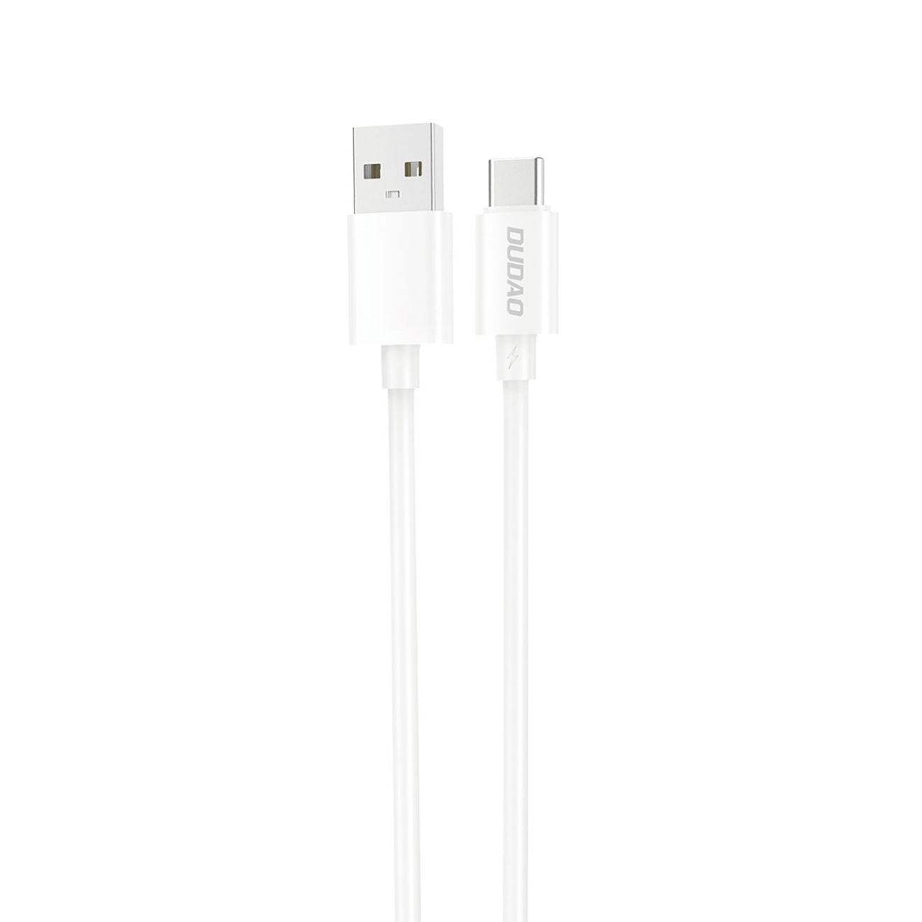 Dudao L4ST USB-A / USB-C cable 2A 1m - baltas aprašymas - Prekės nuotrauka Dudao L4ST USB-A / USB-C cable 2A 1m - baltas aprašymas - Prekės nuotrauka