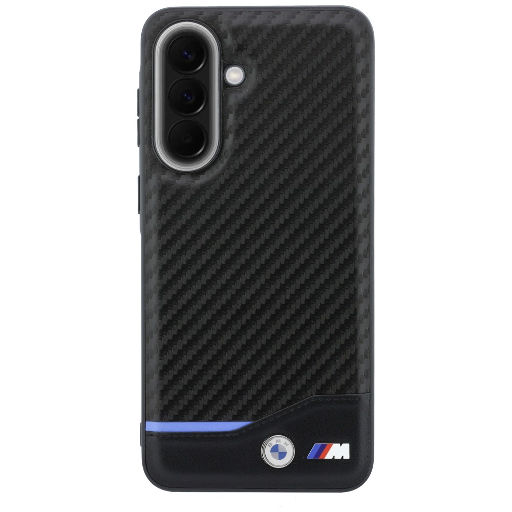 Dėklas BMW M Carbon na Samsung Galaxy A57 5G - juoda aprašymas - Prekės nuotrauka