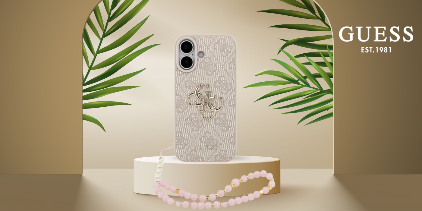 Guess 4G Strap 4G Classic Logo dėklas skirtas Apple iPhone 17 rožinės spalvos aprašymas - Prekės nuotrauka Guess 4G Strap 4G Classic Logo dėklas skirtas Apple iPhone 17 rožinės spalvos aprašymas - Prekės nuotrauka