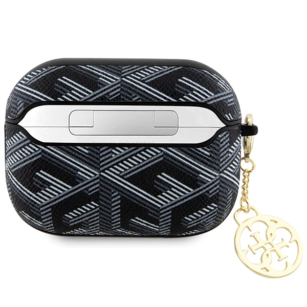 Guess GUAP2PGCE4CK AirPods Pro 2 cover - dėklas ausinėms juodos spalvos GCube Charm aprašymas - Prekės nuotrauka Guess GUAP2PGCE4CK AirPods Pro 2 cover - dėklas ausinėms juodos spalvos GCube Charm aprašymas - Prekės nuotrauka