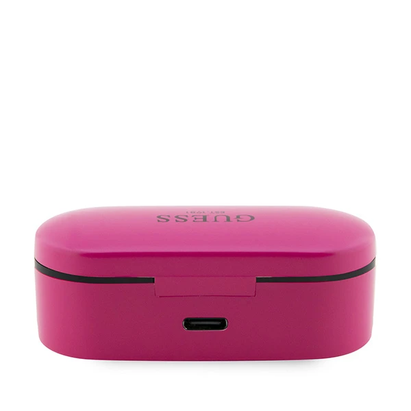 Guess GUTWST31EM TWS Bluetooth ausinės + įkrovimo stotelė aprašymas - Prekės nuotrauka Guess GUTWST31EM TWS Bluetooth ausinės + įkrovimo stotelė aprašymas - Prekės nuotrauka