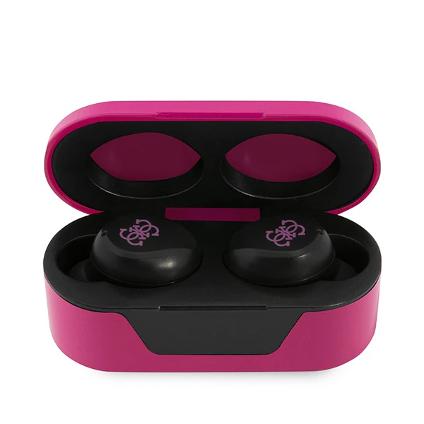 Guess GUTWST31EM TWS Bluetooth ausinės + įkrovimo stotelė aprašymas - Prekės nuotrauka Guess GUTWST31EM TWS Bluetooth ausinės + įkrovimo stotelė aprašymas - Prekės nuotrauka