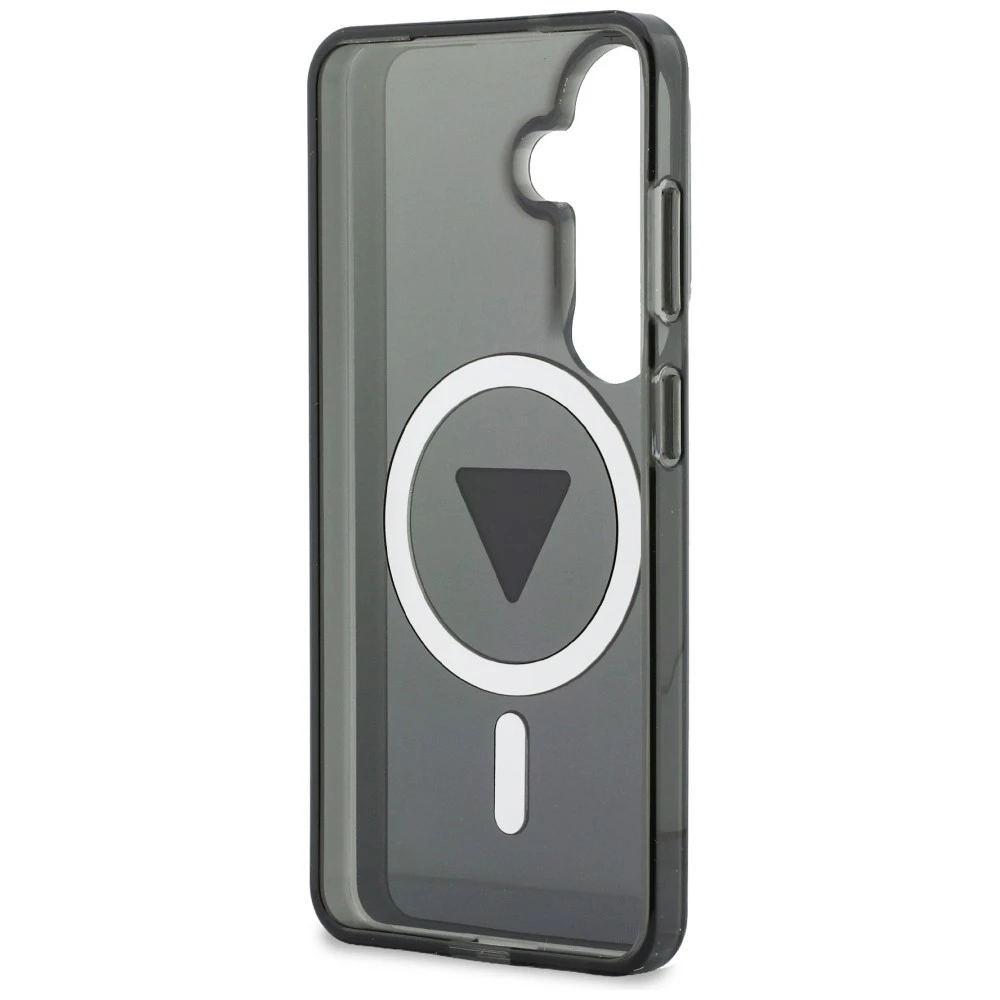 Guess C9b1c IML gradientinis trikampio formos „MagSafe“ dėklas, skirtas „Samsung Galaxy S26“, juodas aprašymas - Prekės nuotrauka