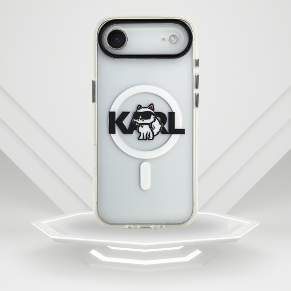 Karl Lagerfeld IML Choupette Sketch Logo MagSafe dėklas skirtas Apple iPhone Air Clear aprašymas - Prekės nuotrauka Karl Lagerfeld IML Choupette Sketch Logo MagSafe dėklas skirtas Apple iPhone Air Clear aprašymas - Prekės nuotrauka
