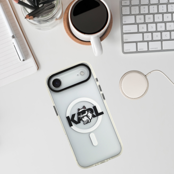 Karl Lagerfeld IML Choupette Sketch Logo MagSafe dėklas skirtas Apple iPhone Air Clear aprašymas - Prekės nuotrauka Karl Lagerfeld IML Choupette Sketch Logo MagSafe dėklas skirtas Apple iPhone Air Clear aprašymas - Prekės nuotrauka