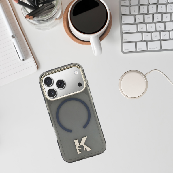 Dėklas Karl Lagerfeld IML K Head Case for iPhone 18 Pro Max / 17 Pro Max - Juodas aprašymas - Prekės nuotrauka