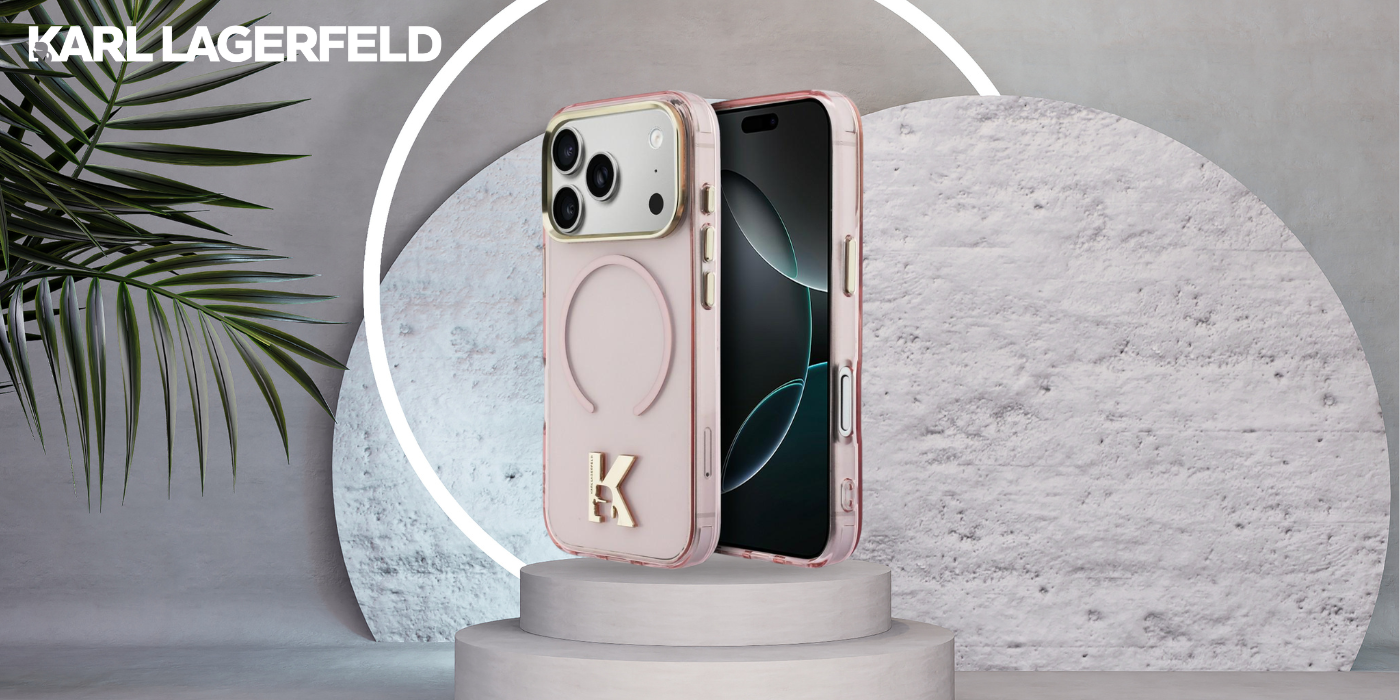 Dėklas Karl Lagerfeld IML K Head Case for iPhone 18 Pro Max / 17 Pro Max - Rožinė aprašymas - Prekės nuotrauka
