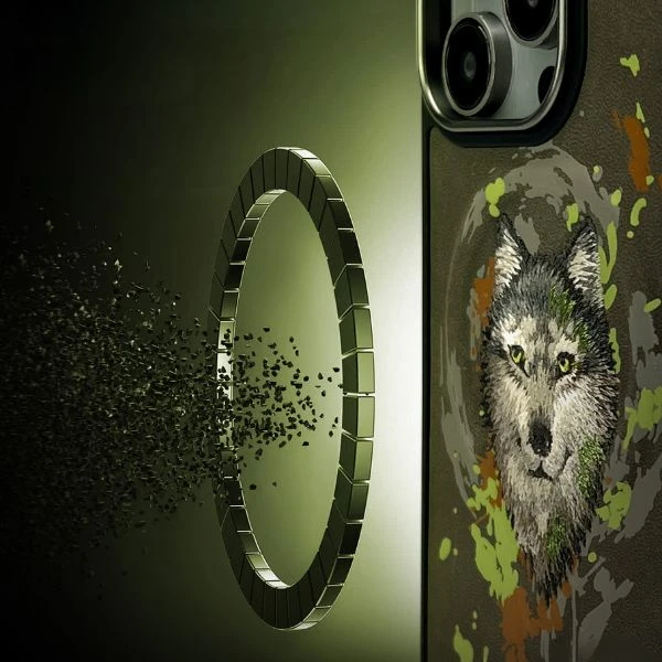 Nimmy „Wilk MagSafe“ dėklas, skirtas „Samsung Galaxy S26 Ultra“, tamsiai pilkas aprašymas - Prekės nuotrauka