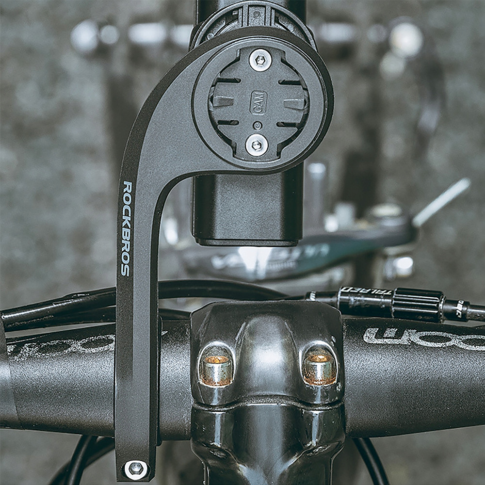Rockbros 29210012001 bicycle holder for Garmin handlebar - juodos spalvos aprašymas - Prekės nuotrauka Rockbros 29210012001 bicycle holder for Garmin handlebar - juodos spalvos aprašymas - Prekės nuotrauka