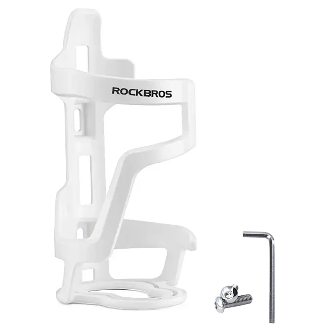 Rockbros 31210012002 bicycle water bottle holder – baltas aprašymas - Prekės nuotrauka