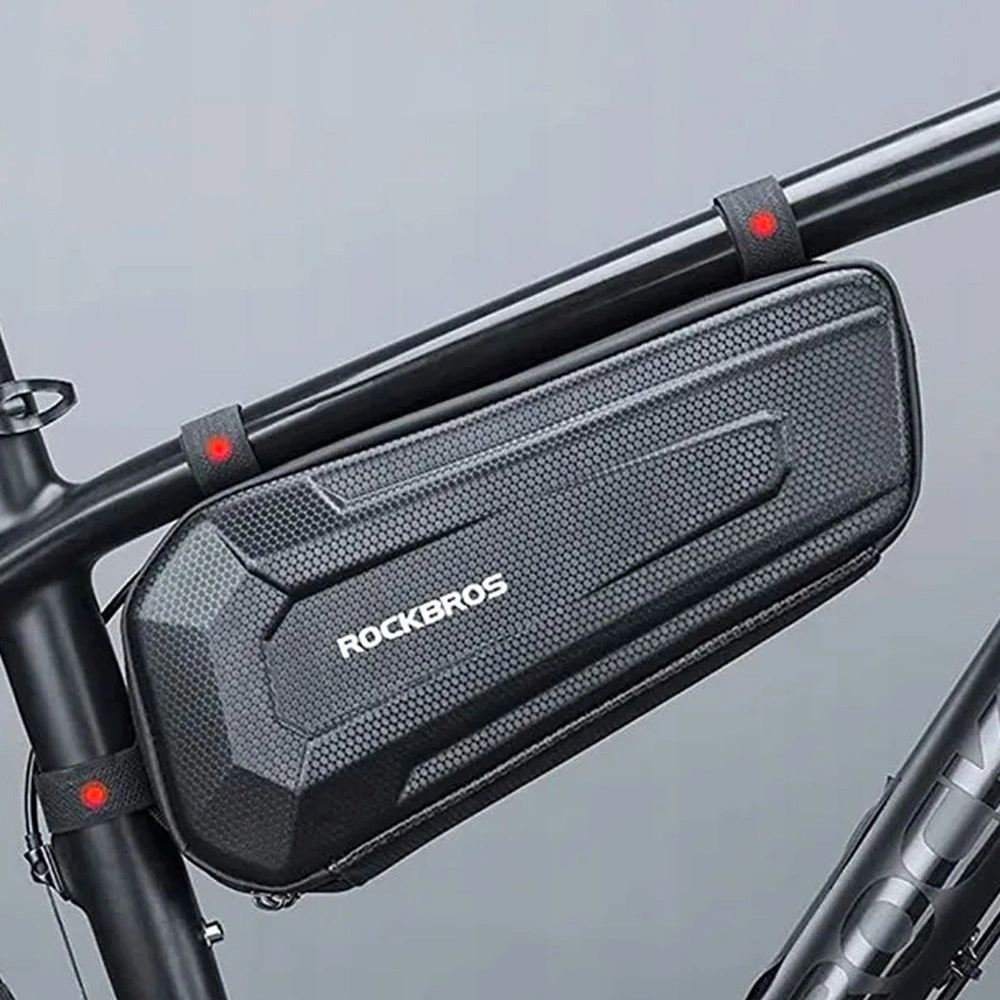 Rockbros B67 waterproof frame bike bag – juodos spalvos aprašymas - Prekės nuotrauka Rockbros B67 waterproof frame bike bag – juodos spalvos aprašymas - Prekės nuotrauka