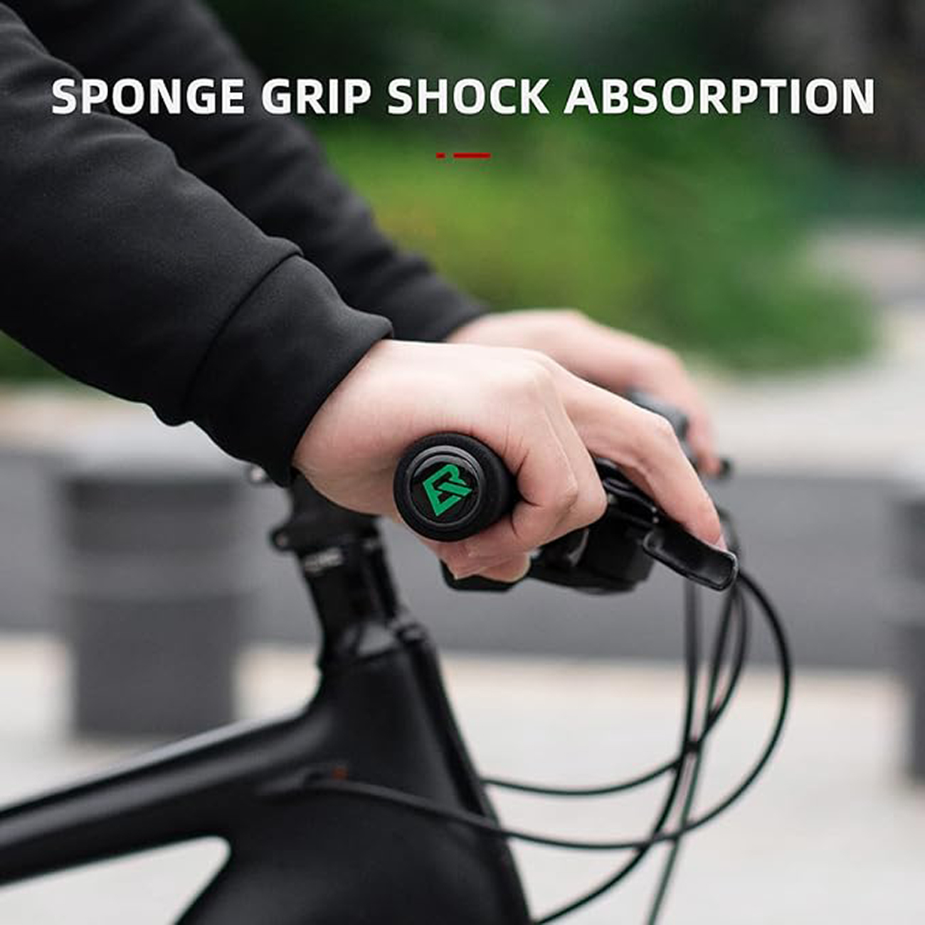 Rockbros BT1001BLBK sponge bicycle handlebar grips – mėlynas and juodos spalvos aprašymas - Prekės nuotrauka Rockbros BT1001BLBK sponge bicycle handlebar grips – mėlynas and juodos spalvos aprašymas - Prekės nuotrauka