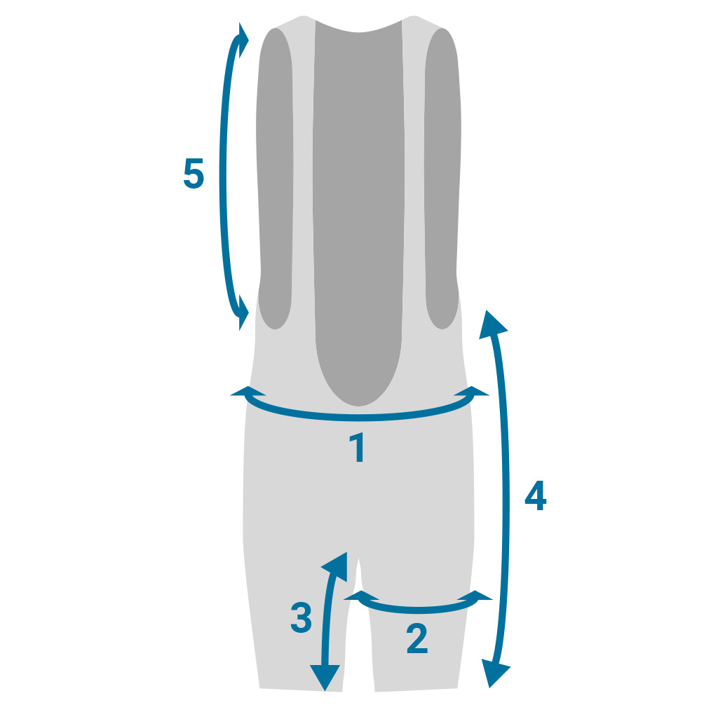 Rockbros RK2002L short bib shorts with L insert – juodos spalvos aprašymas - Prekės nuotrauka