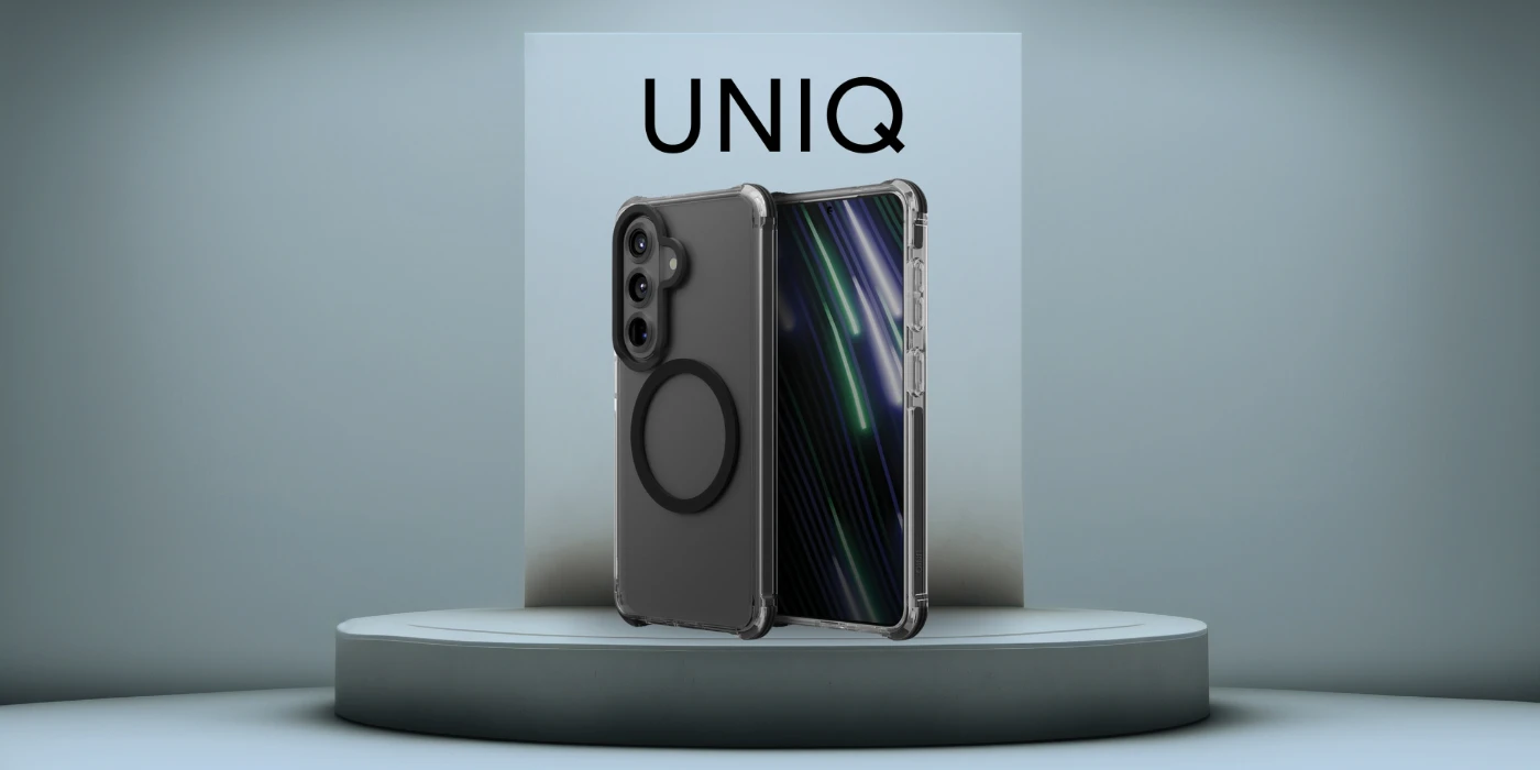 Dėklas UNIQ Combat do Samsung Galaxy S26+ Magclick Charging juoda aprašymas - Prekės nuotrauka