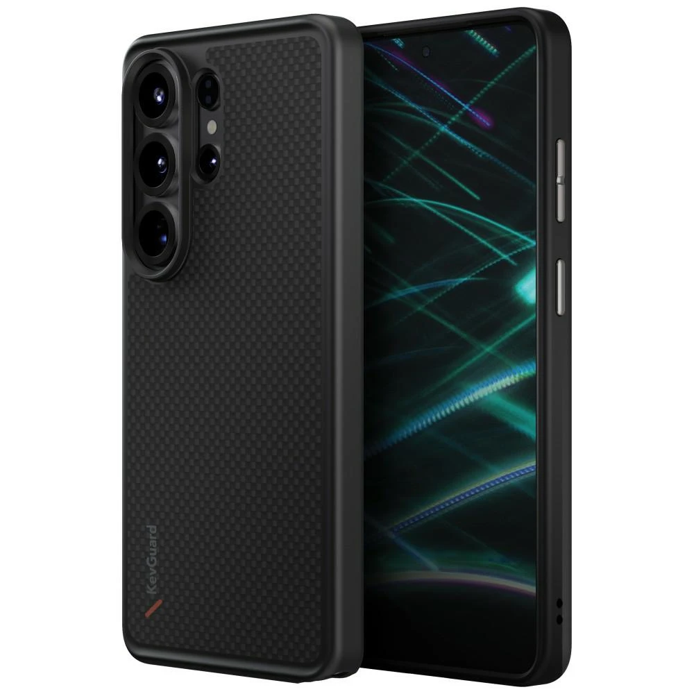 UNIQ Keva dėklas, skirtas Samsung Galaxy S26 Ultra, Magclick įkrovimas, juodas aprašymas - Prekės nuotrauka