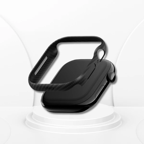 UNIQ dėklas, panašus į „Apple Watch Series 10/11“, 42 mm, juodas aprašymas - Prekės nuotrauka