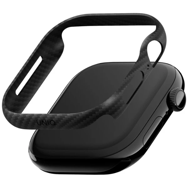 UNIQ dėklas, panašus į „Apple Watch Series 10/11“, 42 mm, juodas aprašymas - Prekės nuotrauka