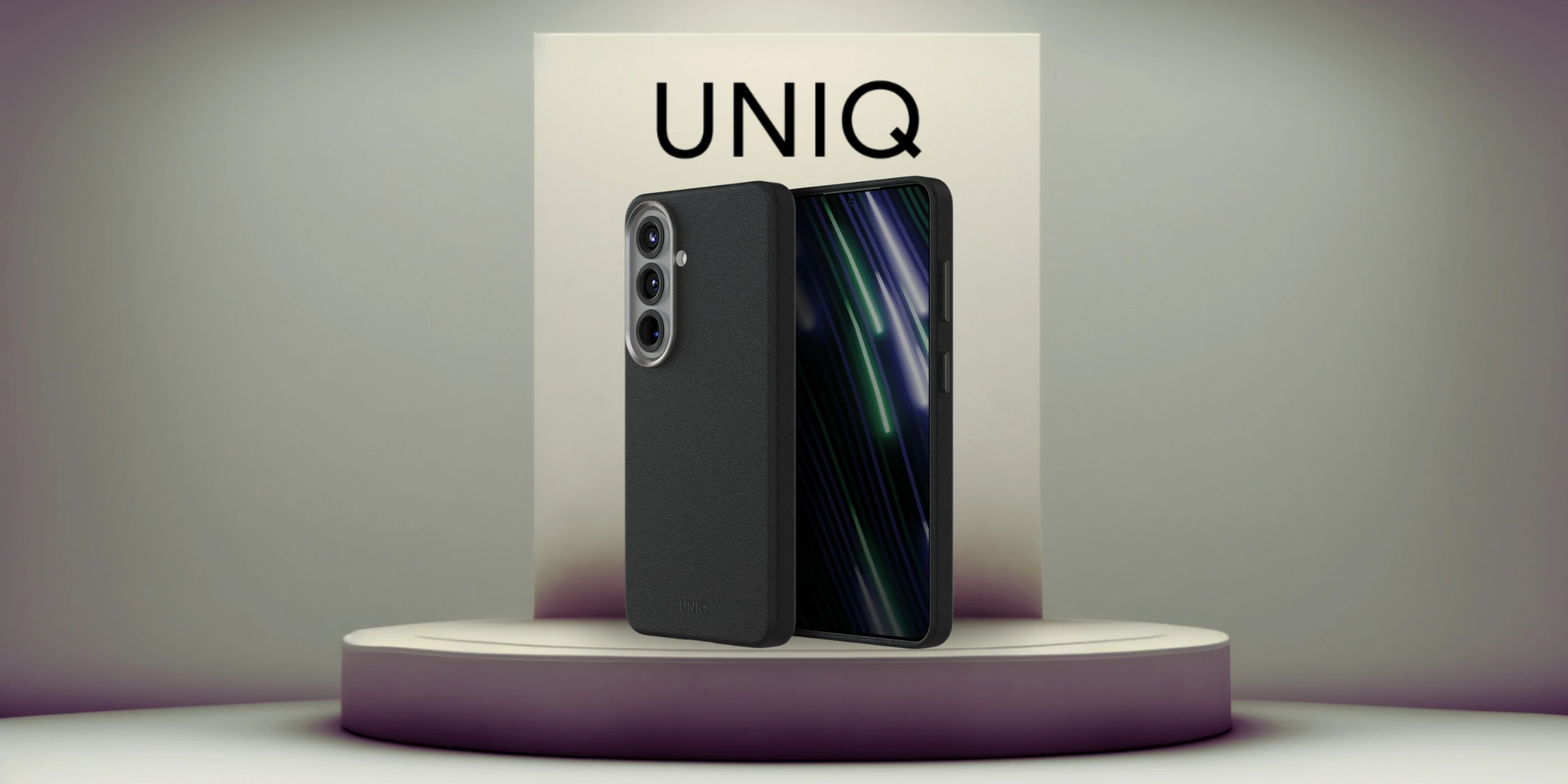UNIQ Lyden dėklas, skirtas Samsung Galaxy S26, Magclick įkrovimas, juodas aprašymas - Prekės nuotrauka