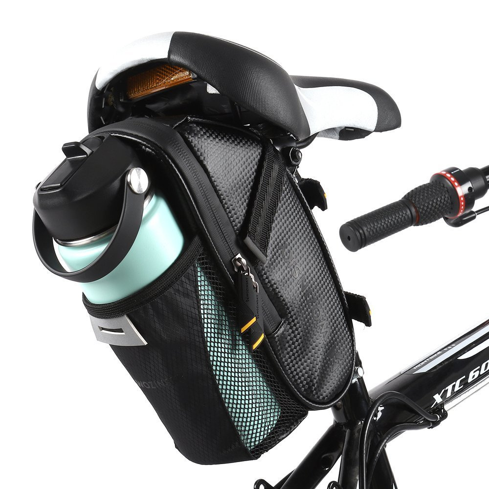 Wozinsky bike saddle bag 1.5 l juodos spalvos (WBB20BK) aprašymas - Prekės nuotrauka Wozinsky bike saddle bag 1.5 l juodos spalvos (WBB20BK) aprašymas - Prekės nuotrauka