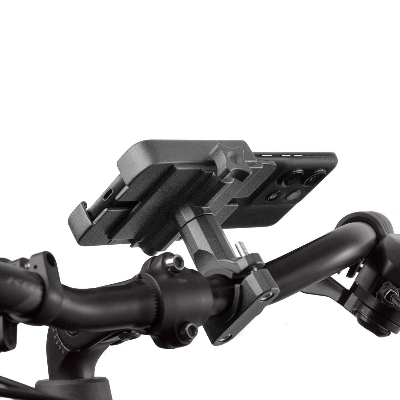Wozinsky metal bicycle phone holder, scooters juodas (WBHBK3) - OUTLET aprašymas - Prekės nuotrauka