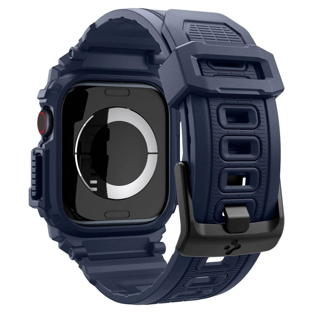 Apyrankė Aplle Watch 10 (46mm) Spigen Rugged Armor ”Pro” mėlynos spalvos