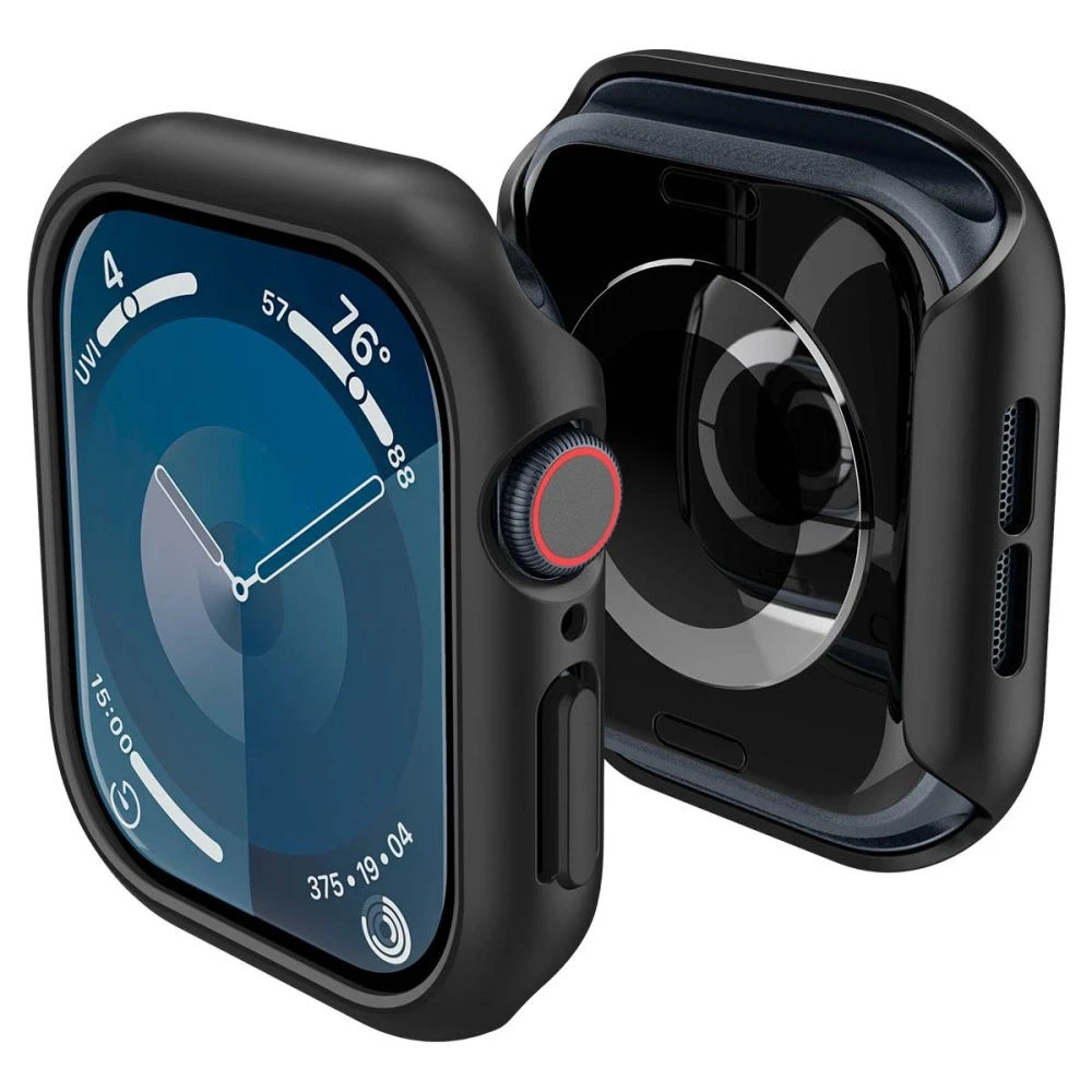 Spigen Thin Fit, juodos spalvos – Apple Watch 11/10 42mm