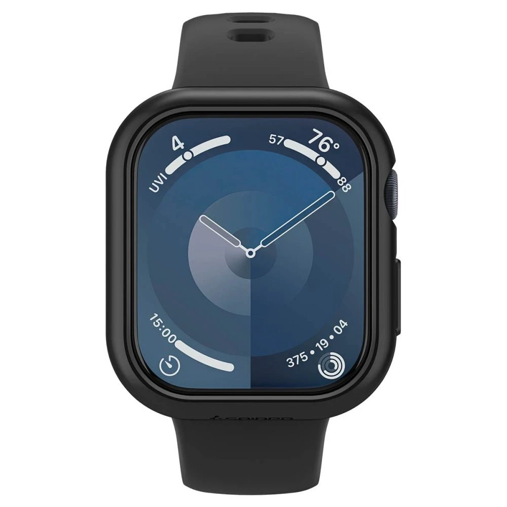 Spigen Thin Fit, juodos spalvos – Apple Watch 11/10 42mm