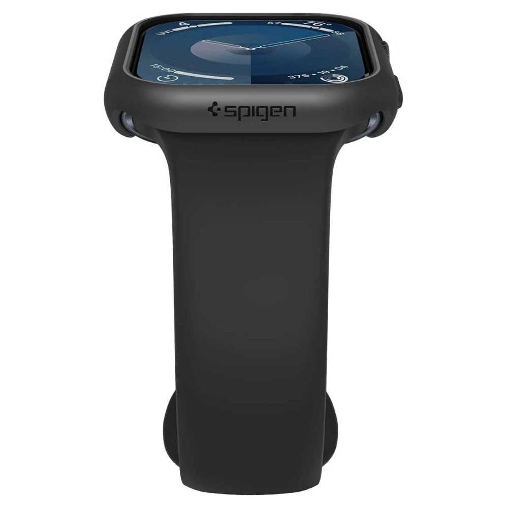 Spigen Thin Fit, juodos spalvos – Apple Watch 11/10 42mm