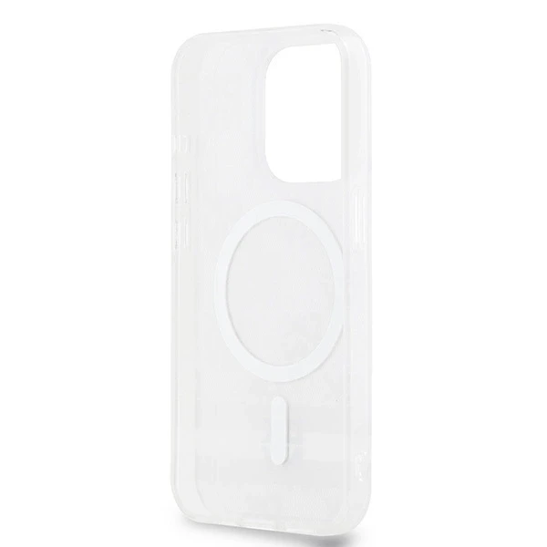 DKNY DKHMP15XHCPTSE Apple iPhone 15 Pro Max 6.7 inch beige kietas dėklas IML Checkered Mono Pattern & Printed S