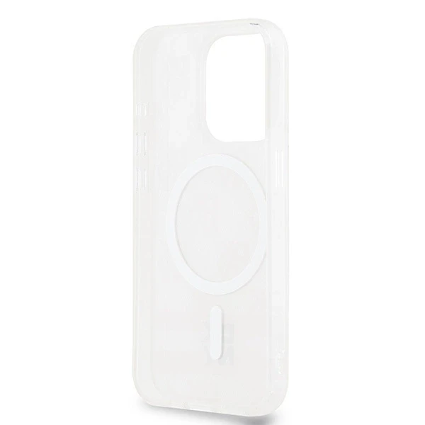 DKNY DKHMP13LHCPTSP Apple iPhone 13 Pro 13 6.1 inch rožinės spalvos kietas dėklas IML Checkered Mono Pattern & Printed S