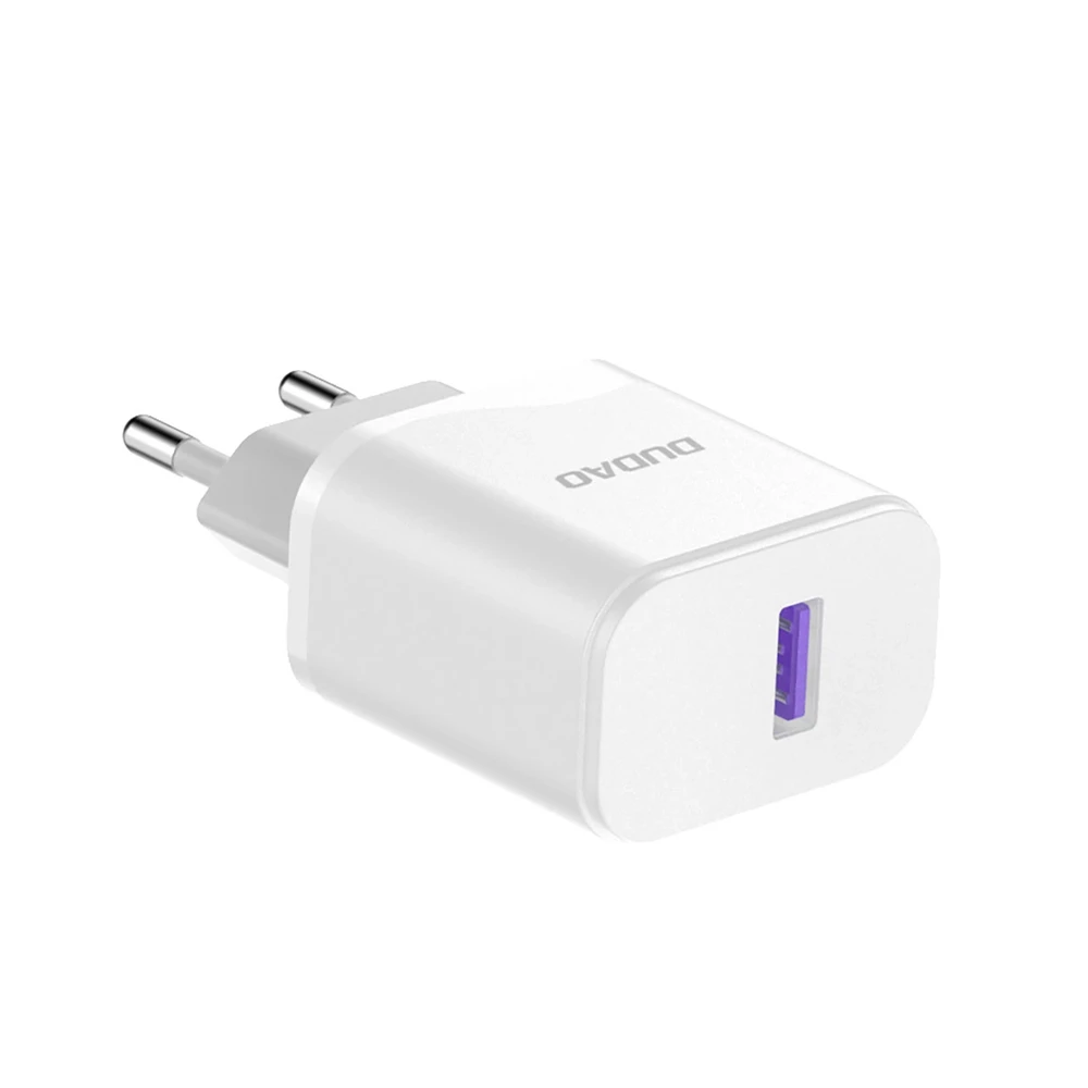 Dudao A20EU USB-A 18W network įkroviklis – baltos spalvos