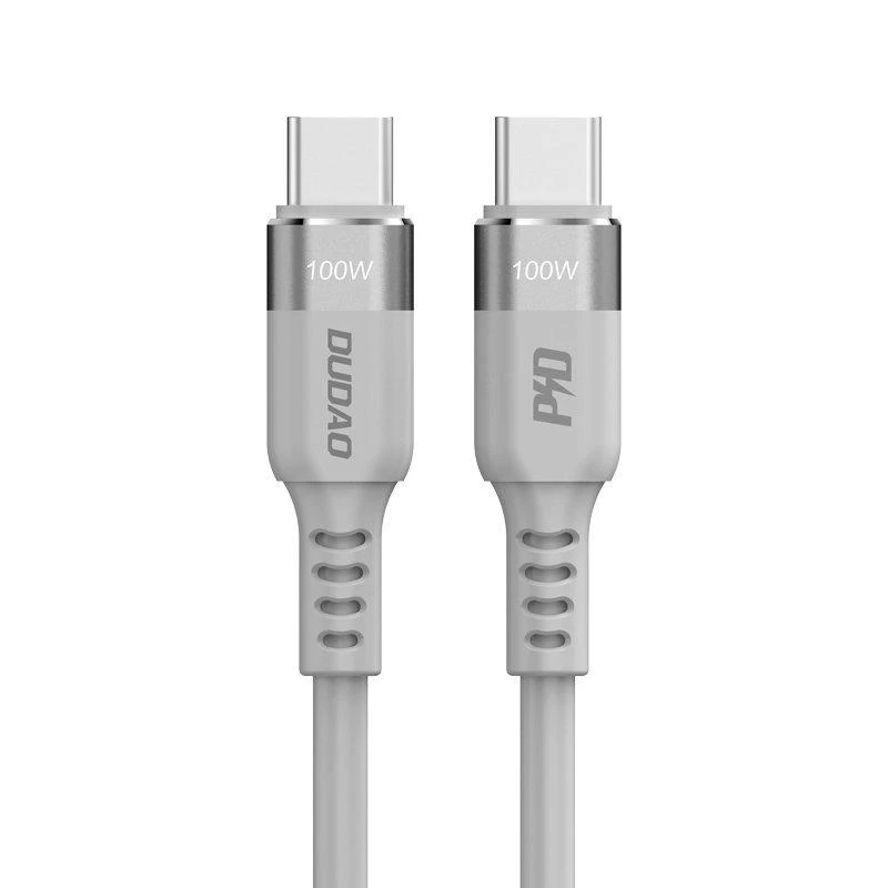USB laidas Dudao USB-A – USB-C 1 m pilkas (dudao_20201019171303)