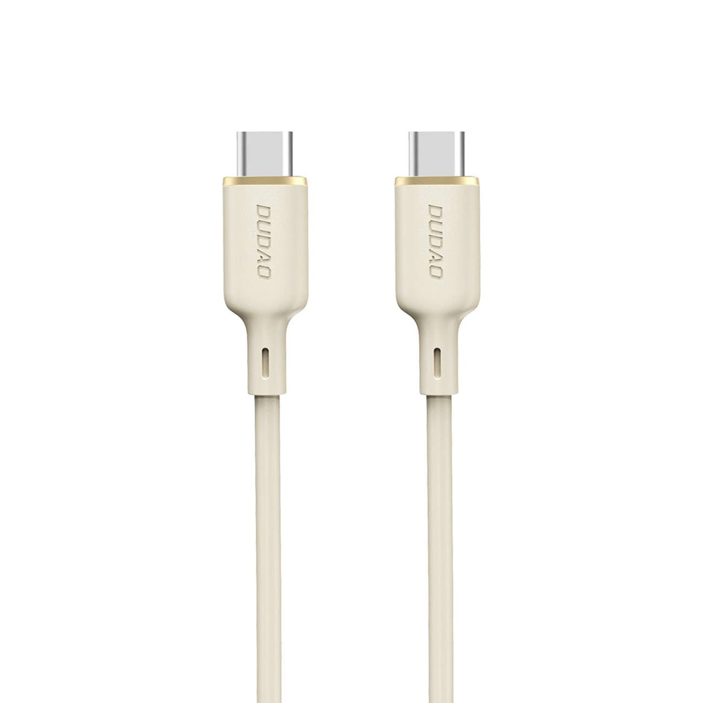Laidas USB-C į USB-C Dudao L7SCC1M 100W 1m (baltas)