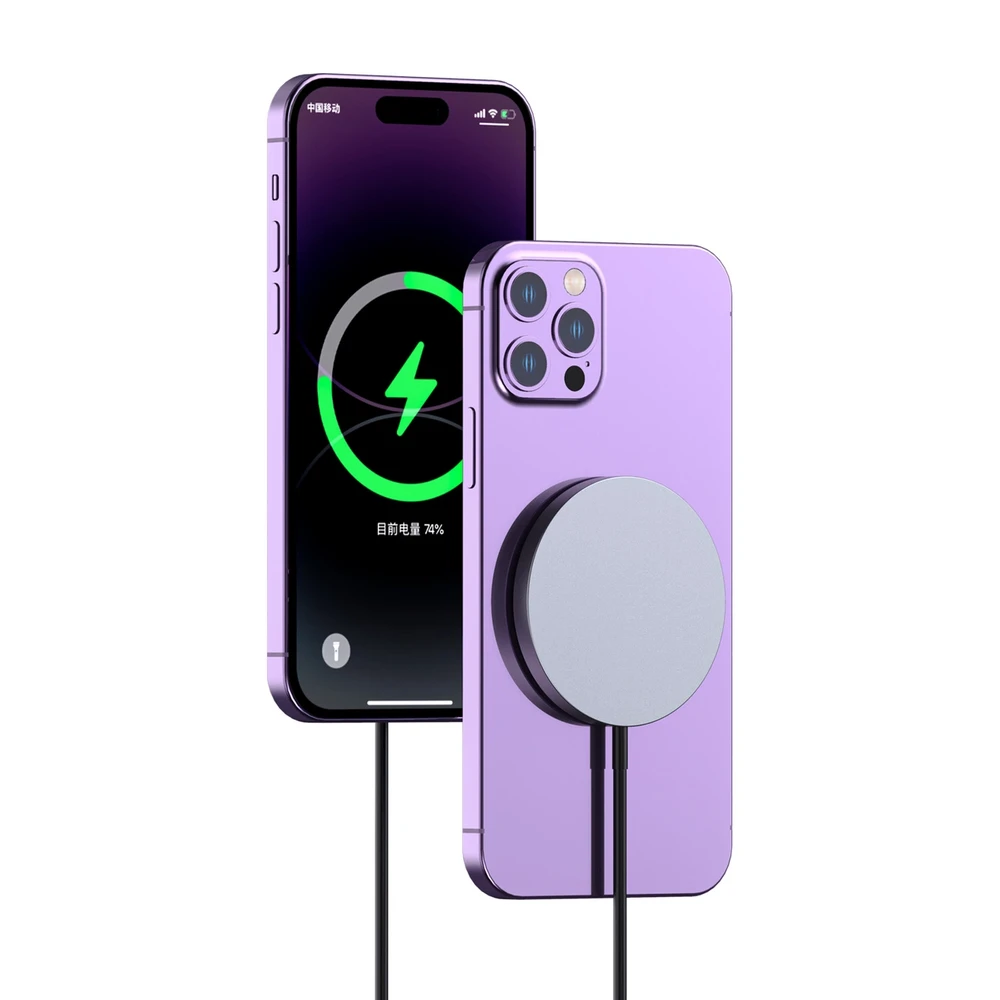 Įkroviklis indukcinė MagSafe 15W Dudao - juoda