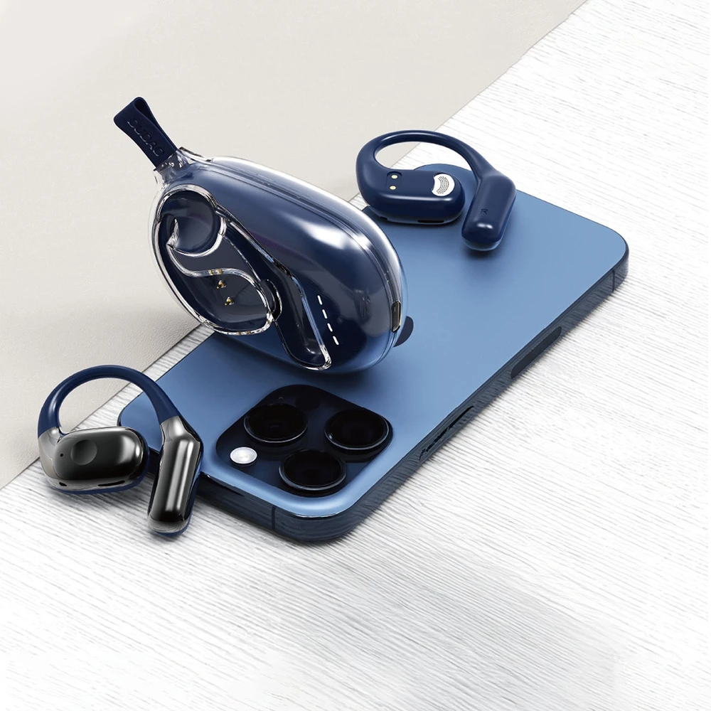 Dudao U17Max OWS Bluetooth ausinės juodos spalvos