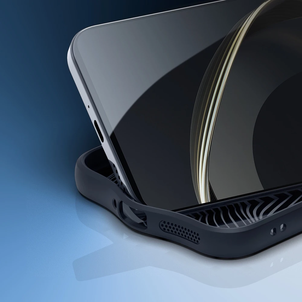 Dux Ducis Aimo Huawei Nova 12 – dėklas telefonui juodos spalvos