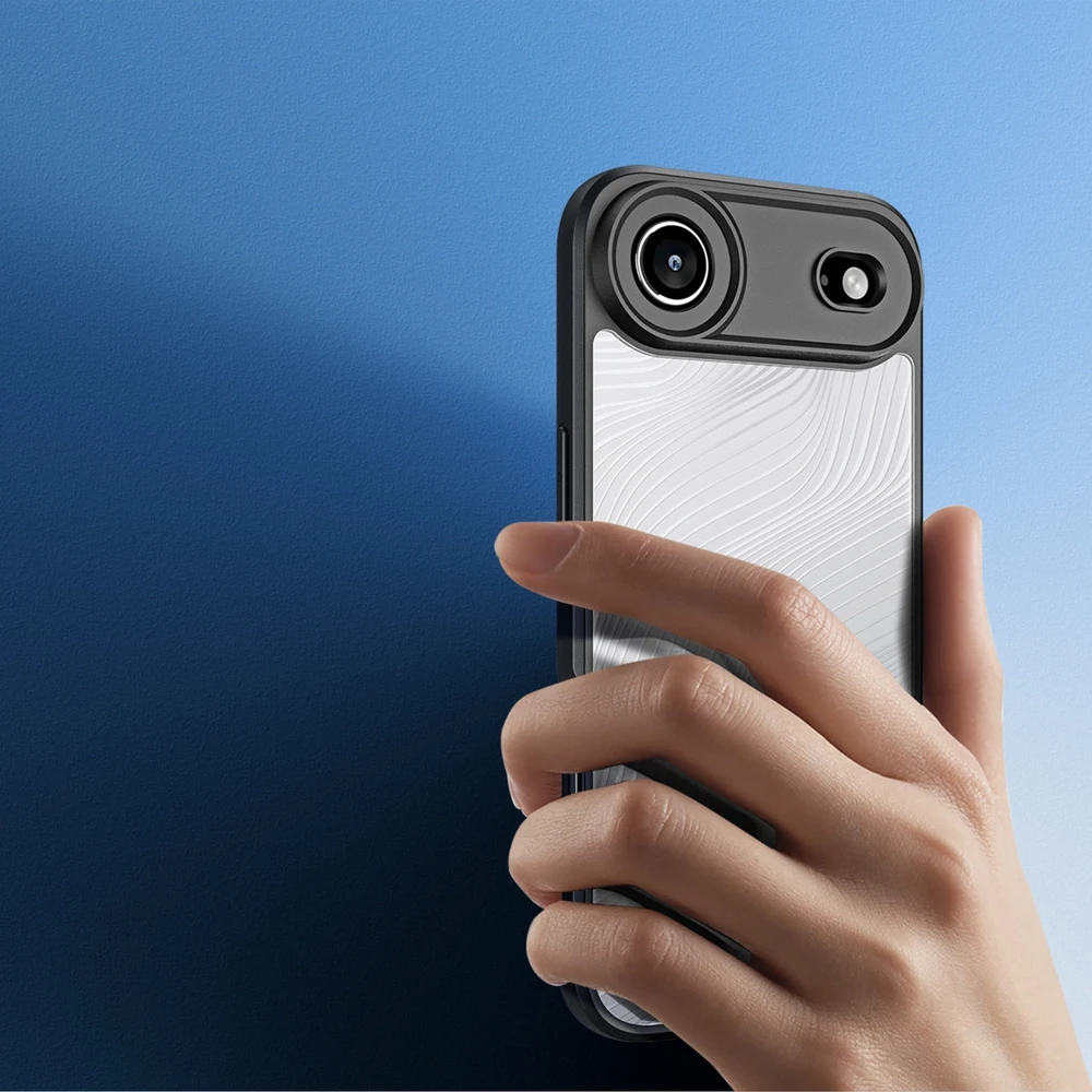 Dux Ducis Aimo dėklas skirtas Apple iPhone 17 Air – juodos spalvos