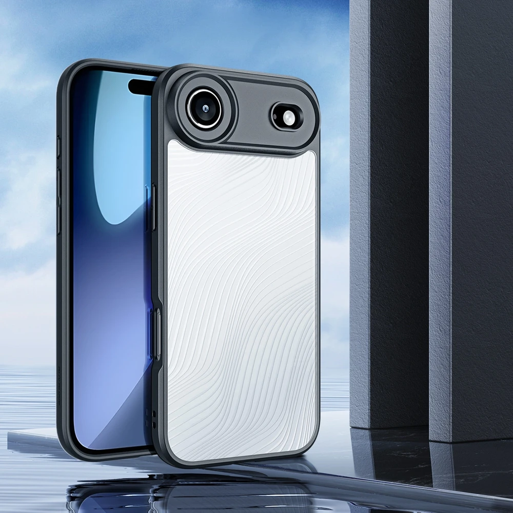 Dux Ducis Aimo dėklas skirtas Apple iPhone 17 Air – juodos spalvos
