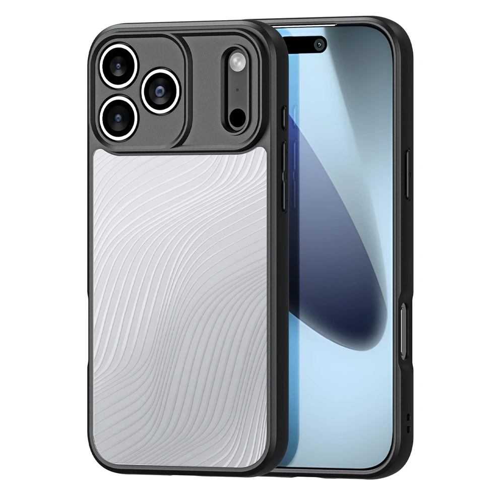 Dux Ducis Aimo dėklas skirtas Apple iPhone 17 Pro Max – juodos spalvos