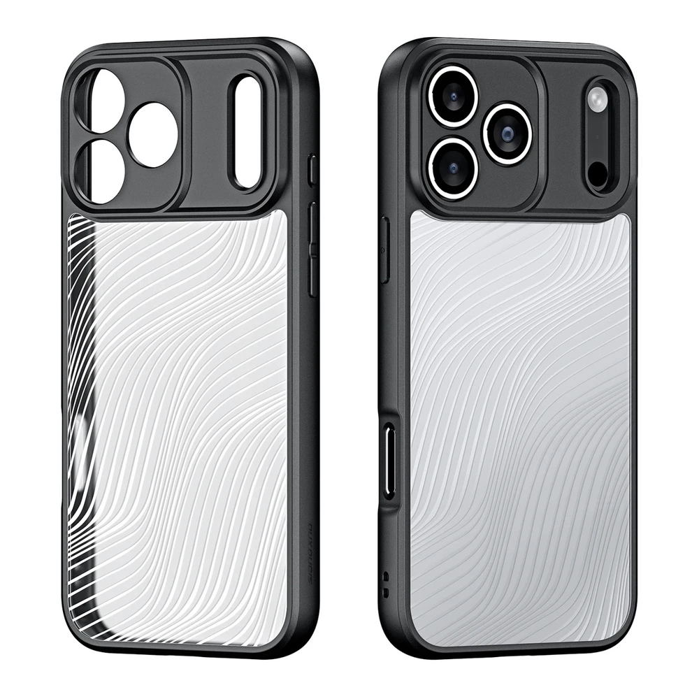 Dux Ducis Aimo dėklas skirtas Apple iPhone 17 Pro Max – juodos spalvos