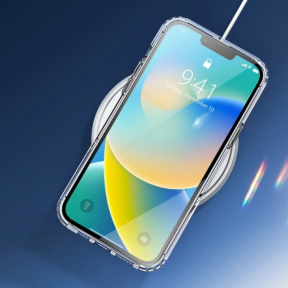 Dux Ducis Clin dėklas suderinamas su MagSafe, skirtas Apple iPhone 14 Plus, skaidrus