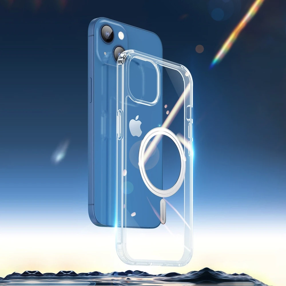 Dux Ducis Clin dėklas suderinamas su MagSafe, skirtas Apple iPhone 14 Plus, skaidrus