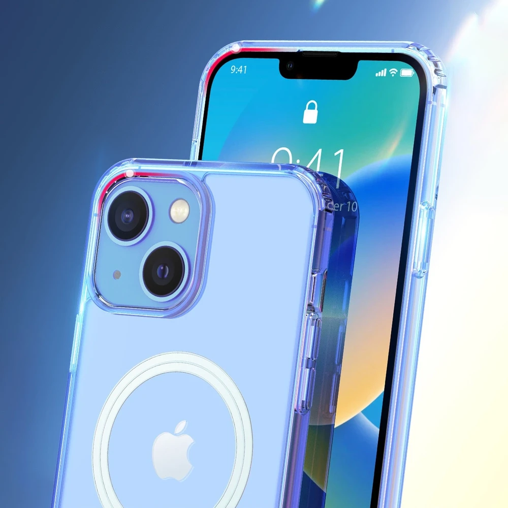 Dux Ducis Clin dėklas suderinamas su MagSafe, skirtas Apple iPhone 14 Plus, skaidrus